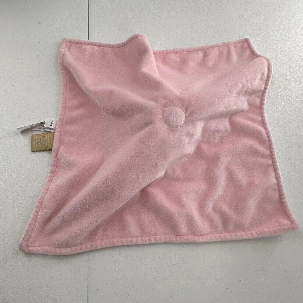 Target Limited Edition Pink‎ Bunny Lovey Security Blanket Baby Girl Gift Easter